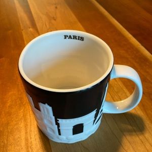 Starbucks Paris relief collectors mug